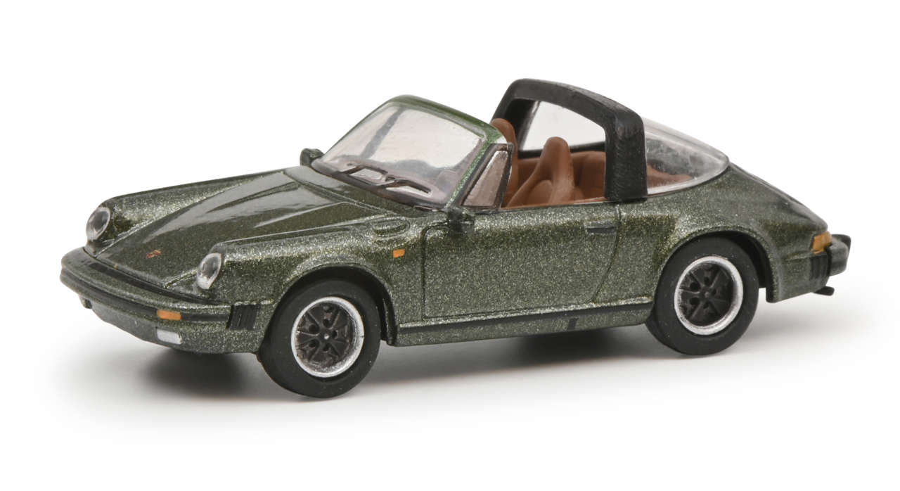 Porsche 911 Carrera 3.2 Targa Modell von Schuco 1:87
