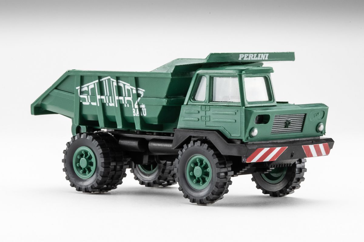 Perlini T25 Muldenkipper Schwarz Bau  Modell von VK Modelle 1:87