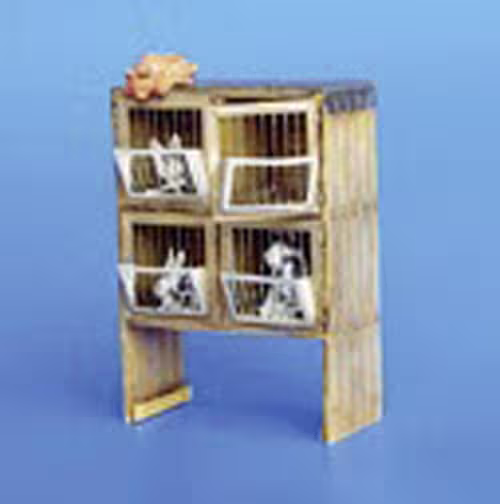 Kaninchenstall Modell von Plus Model 1:35 eilbote-onlineshop - Agrarfox