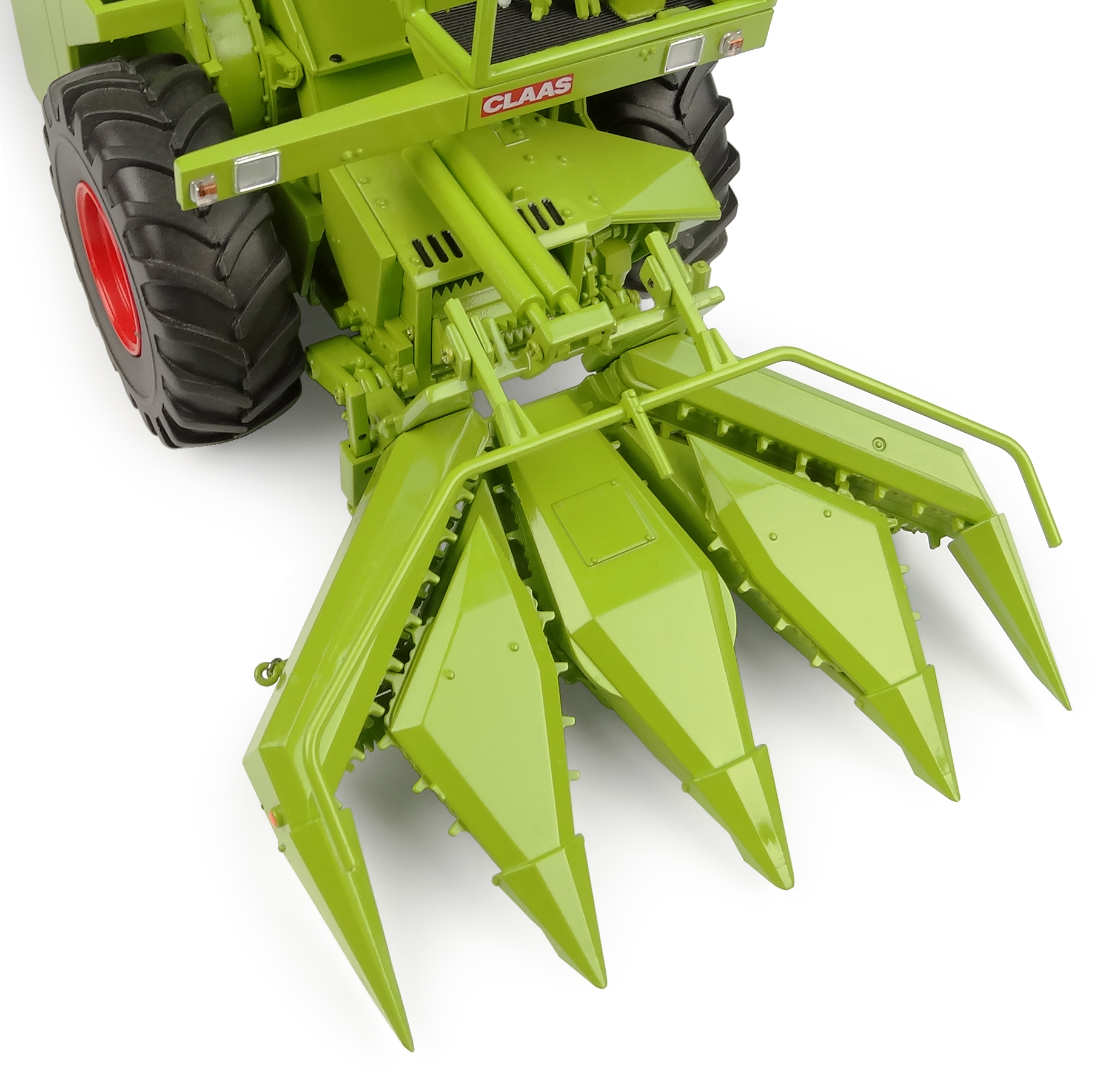 Claas Jaguar 80 SF ohne Kabine mit Maispflücker Modell von Universal Hobbies 1:32