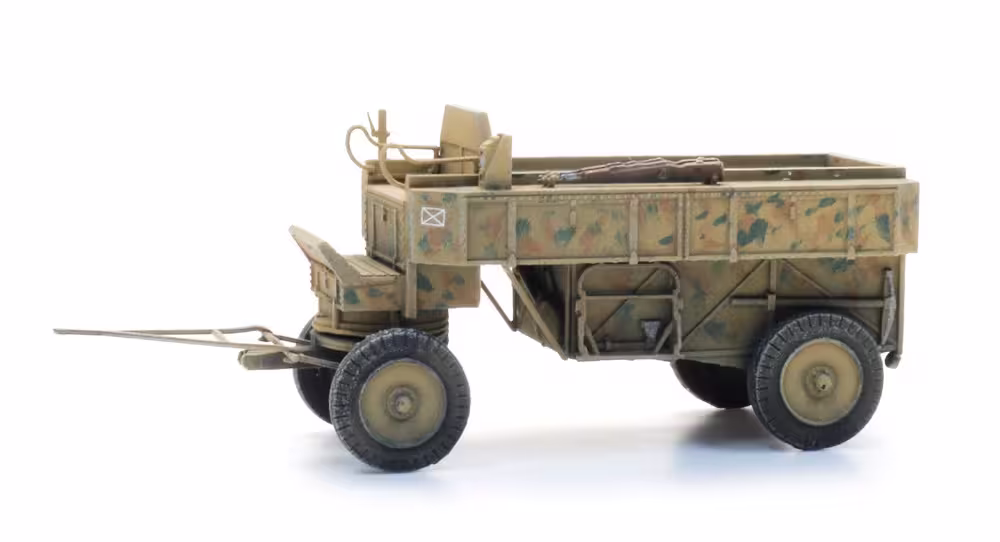 MA76178-1 Artikelname: HF.7 Stahlfeldwagen Tarnung für LKW Originalhersteller:  von Artitec im Maßstab: 1:87 Hersteller-Nr: 6870741