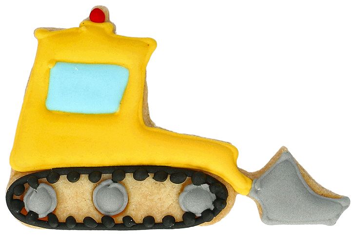Ausstechform Bulldozer - 8 cm