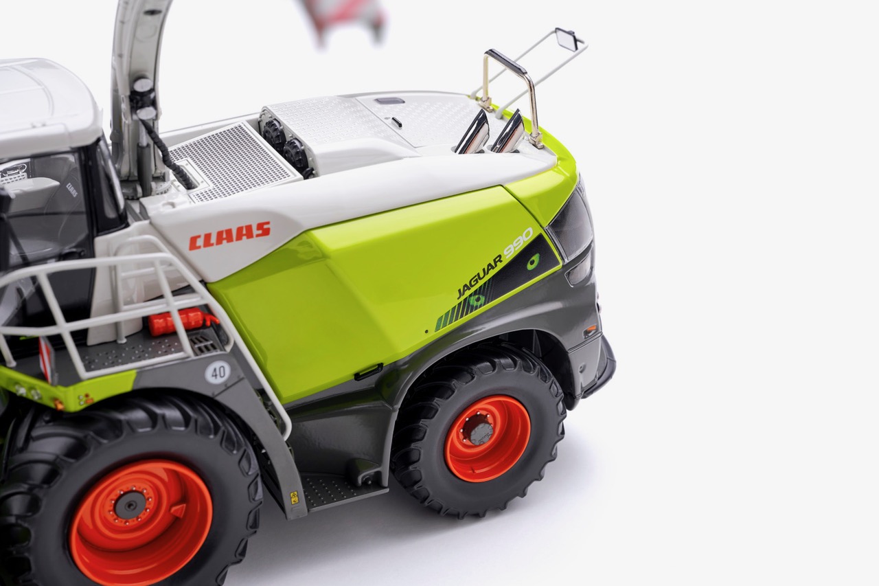 Claas Jaguar 990 Green Eye + Orbis 900 Modell von MarGe Models 1:32