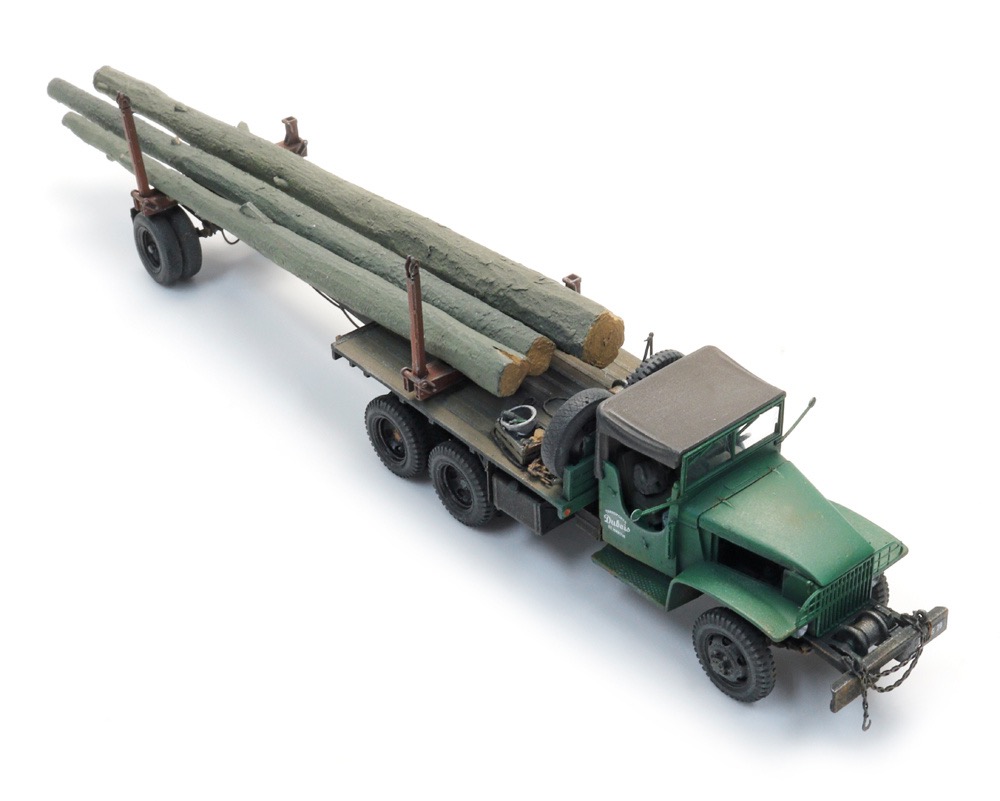 GMC CCKW-353 Holztransporter  Modell von  1:87