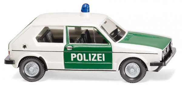 VW Golf I Polizei Modell von WIKING 1:87