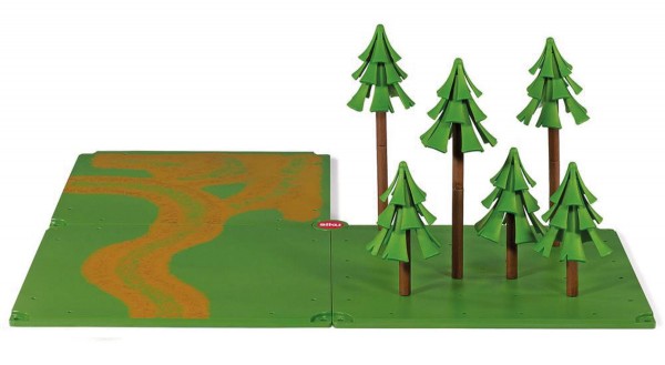 SikuWorld Feldwege und Wald Modell von Siku