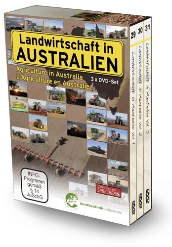 Landwirtschaft in Australien DVD-Box Vol. 1 - 3