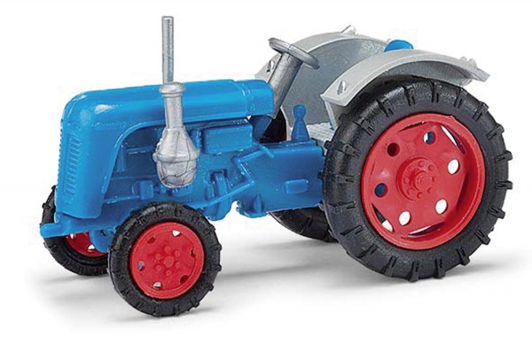 Famulus Traktor blau, Bj. 1956 Modell von Mehlhose 1:87