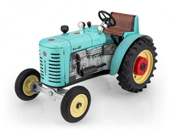 Zetor 25 Traktor blau-1