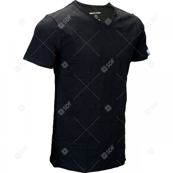 T-Shirt (schwarz) 2er Pack Deutz-Fahr Gr. M-1