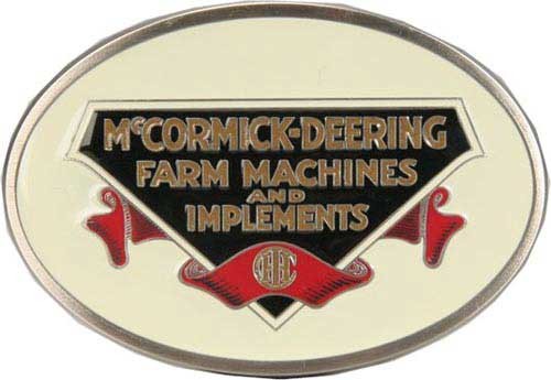 Metallgürtelschnalle McCormick-Deering