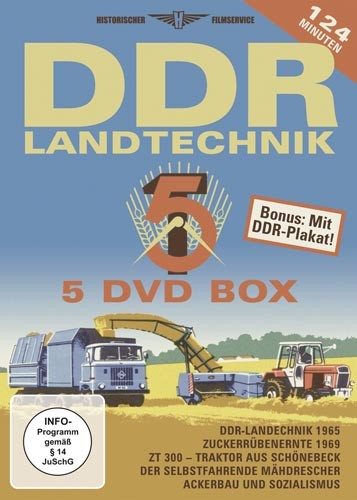 DDR Landtechnik Box (5 DVD’s)