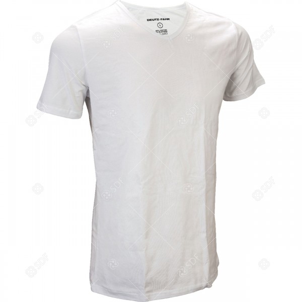 T-Shirt (wei) 2er Pack Deutz-Fahr Gr. XL-1