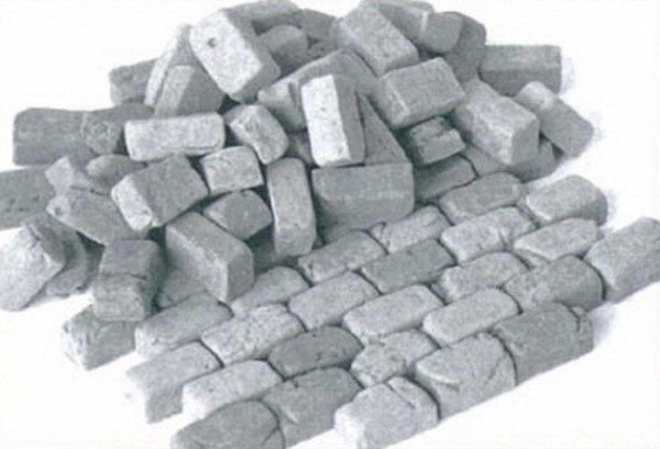 Granit Pflastersteine klein 150 g Modell von Plus Model 1:35