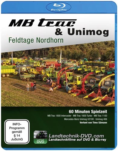 Blu-ray MB trac & Unimog - Feldtage Nordhorn