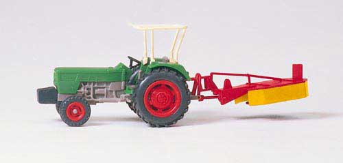 Siku Super 1:87 Deutz Traktor mit Dungstreuer 