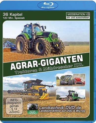 Blu-ray Agrar-Giganten - Traktoren & Mähdrescher XXL