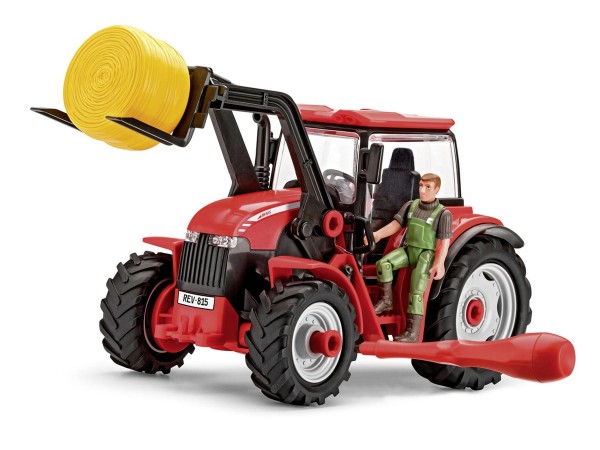 Traktor mit Lader und Spielfigur Modell von Revell 1:20