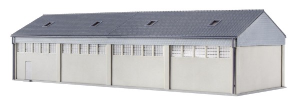 Fahrzeughalle Bausatz Modell von kibri 1:87