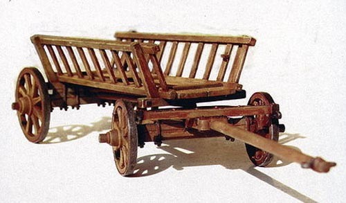 Bauernwagen Bausatz Modell von GLOW2B 1:35